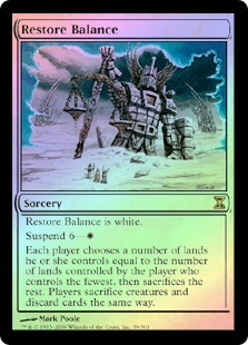 Restore Balance - Foil